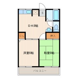 掛川市役所前駅 徒歩7分 1階の物件間取画像